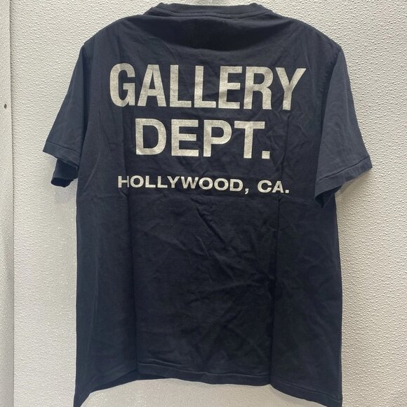 Gallery Dept. Men's Logo Souvenir T-Shirt – Size S – Black/White - Picture 4 of 12